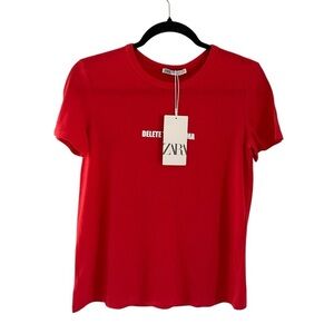NWT Zara Woman Tee Shirt Size S